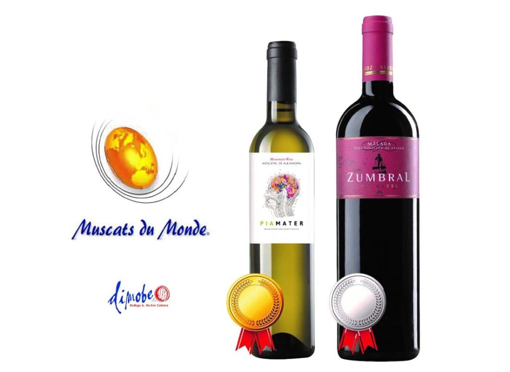 Bodegas Dimobe obtiene dos medallas en los premios internacionales Muscats du Monde