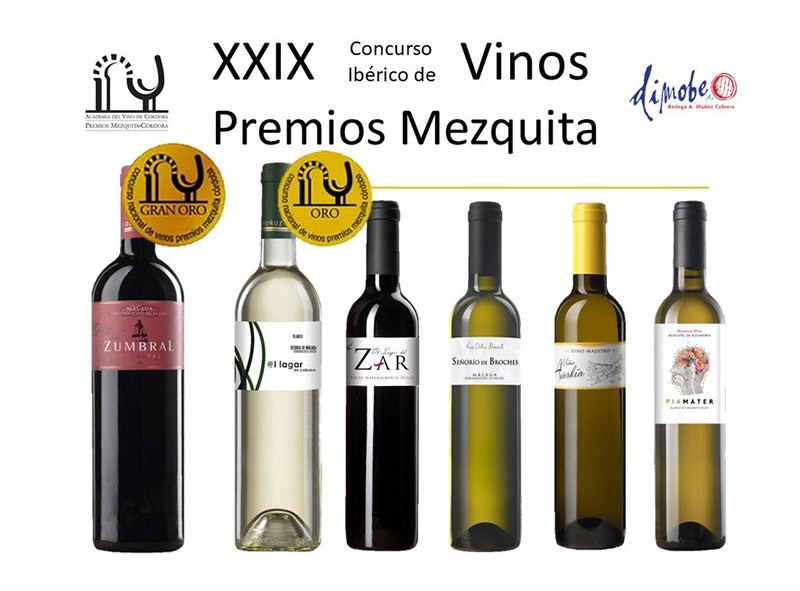 10 medallas y Premio Especial del Jurado al vino ZUMBRAL en XIX Edición Premios Mezquita