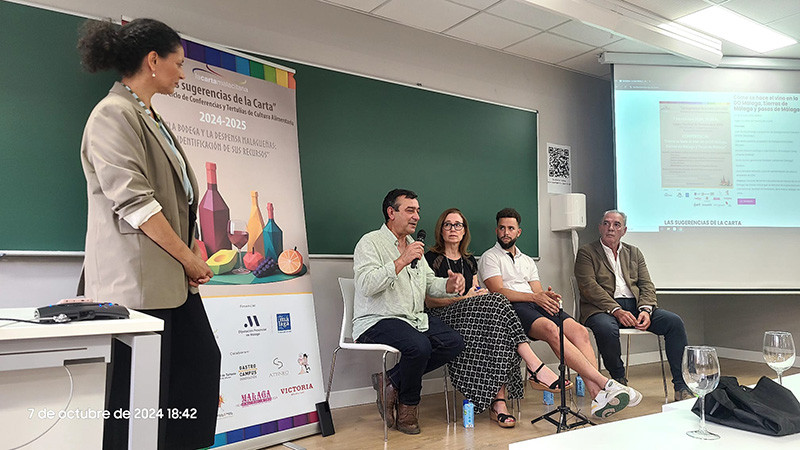 Conferencia “Cómo se hace el vino en la DO Málaga y Sierras de Málaga”